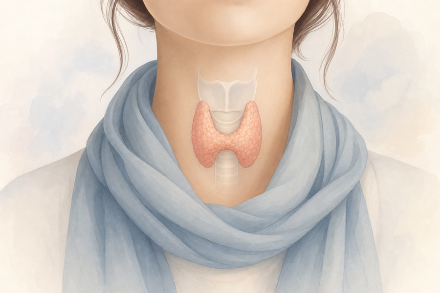 Thyroid illustration